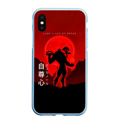 Чехол для iPhone XS Max матовый Lion's sin of pride - Nanatsu no Taizai