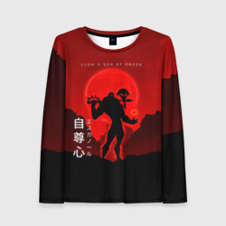 Женский лонгслив 3D Lion's sin of pride - Nanatsu no Taizai