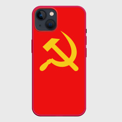Красный Советский союз – Чехол для iPhone 14 с принтом купить