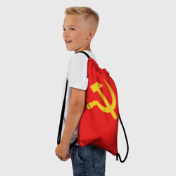 Рюкзак-мешок 3D Красный Советский союз - фото 2