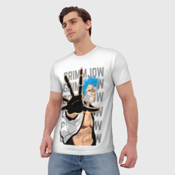 Мужская футболка 3D Гриммджоу Джагерджак - Блич - фото 2
