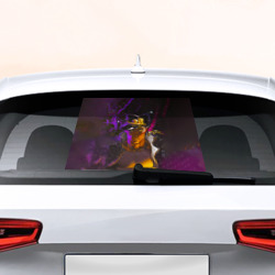 Наклейка на авто - для заднего стекла Великолепный Джотаро JoJo Bizzare Adventure