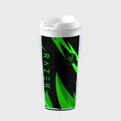 Термокружка-непроливайка Razer green