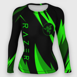 Женский рашгард 3D Razer green