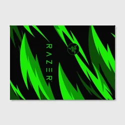 Холст прямоугольный Razer green - фото 2