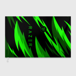 Флаг 3D Razer green