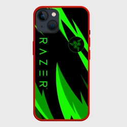 Чехол для iPhone 14 Razer green