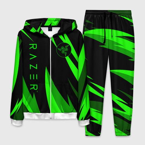 Мужской костюм 3D Razer green