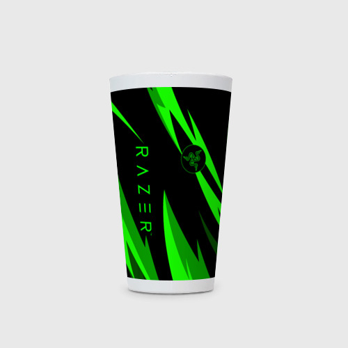 Кружка Латте Razer green - фото 2