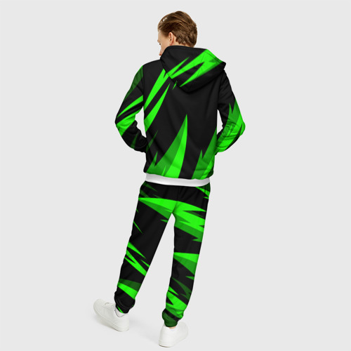 Мужской костюм 3D Razer green - фото 4