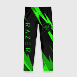 Детские леггинсы 3D Razer green