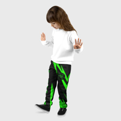 Детские брюки 3D Razer green - фото 2