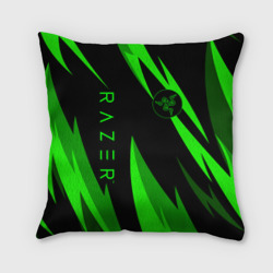 Подушка 3D Razer green