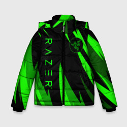 Зимняя куртка для мальчиков 3D Razer green