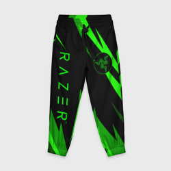Детские брюки 3D Razer green