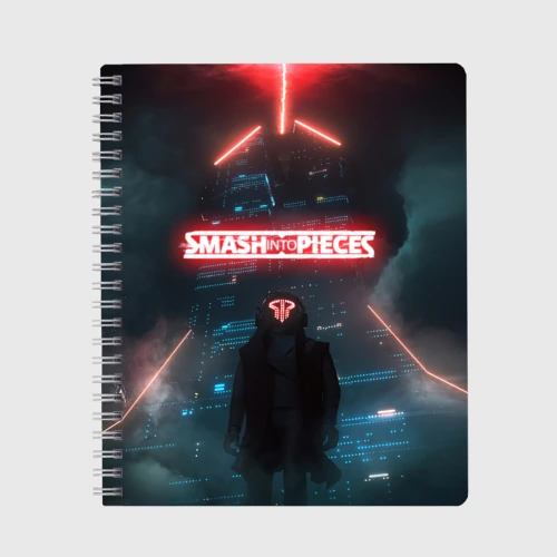 Тетрадь Smash Into Pieces Big Bang Neon man