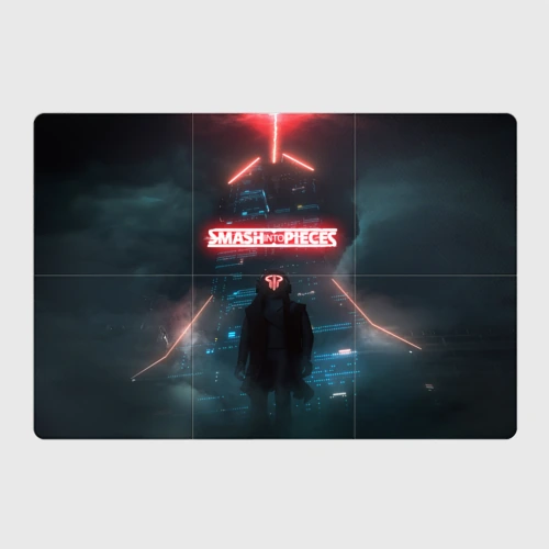 Магнитный плакат 3Х2 Smash Into Pieces Big Bang Neon man