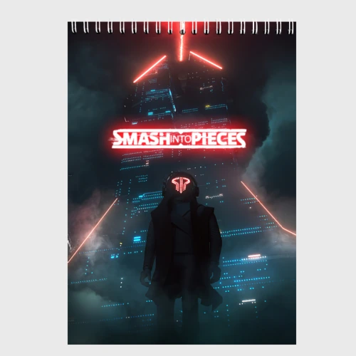 Скетчбук Smash Into Pieces Big Bang Neon man