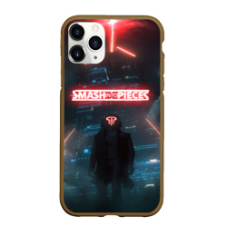 Чехол для iPhone 11 Pro матовый Smash Into Pieces Big Bang Neon man