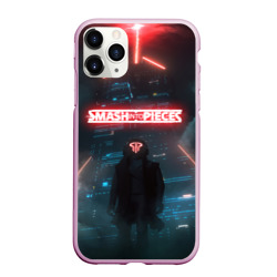 Чехол для iPhone 11 Pro Max матовый Smash Into Pieces Big Bang Neon man