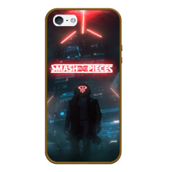 Чехол для iPhone 5/5S матовый Smash Into Pieces Big Bang Neon man