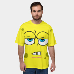 Мужская футболка oversize 3D -Губка Боб- - фото 2