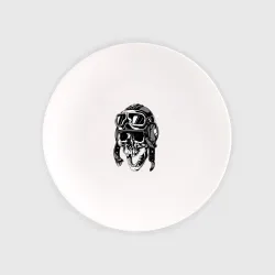 Тарелка Skull Ridеr
