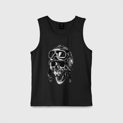 Детская майка хлопок Skull Ridеr