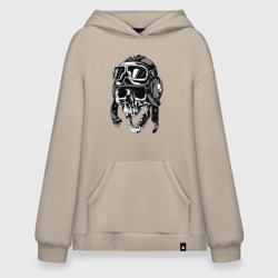 Худи SuperOversize хлопок Skull Ridеr