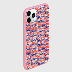 Чехол для iPhone 11 Pro Max матовый СССР хроника паттерн - фото 2