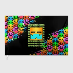 Флаг 3D Geometry Dash classic levels