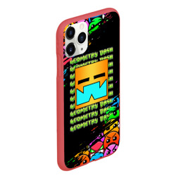 Чехол для iPhone 11 Pro Max матовый Geometry Dash classic levels - фото 2