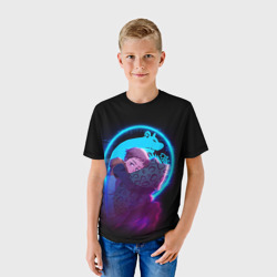 Детская футболка 3D Кинг 7 смертных грехов неон - фото 2