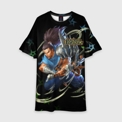 Детское платье 3D Yasuo league of Legends hero