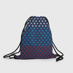 Рюкзак-мешок 3D Флаг в звездах