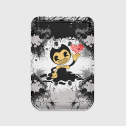 Картхолдер Magsafe магнитный Bendy love Бенди с сердцем