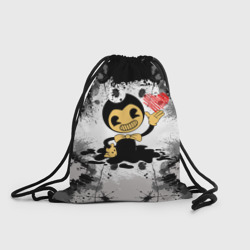 Рюкзак-мешок 3D Bendy love Бенди с сердцем