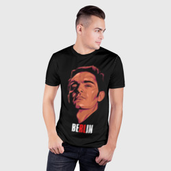 Мужская футболка 3D Slim Берлин, Бумажный Дом - фото 2