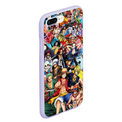 Чехол для iPhone 7Plus/8 Plus матовый Все Герои аниме Ван Пис all Heroes One piece - фото 2