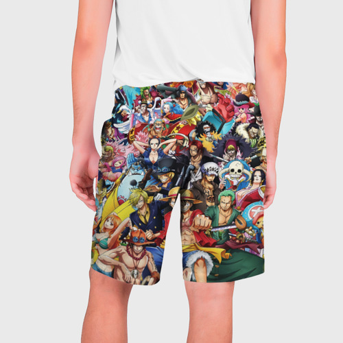 Мужские шорты 3D Все Герои аниме Ван Пис all Heroes One piece, цвет 3D печать - фото 2