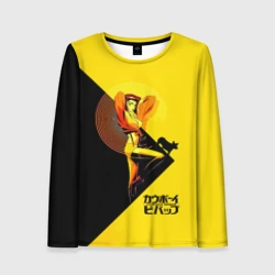 Женский лонгслив 3D Фэй Валентайн - Ковбой Бибоп