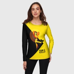 Женский лонгслив 3D Фэй Валентайн - Ковбой Бибоп - фото 2