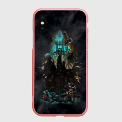 Чехол для iPhone XS Max матовый Темнейшее подземелье darkest dungeon