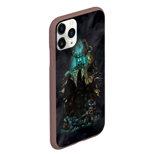 Чехол для iPhone 11 Pro Max матовый Темнейшее подземелье darkest dungeon, цвет коричневый - фото 3