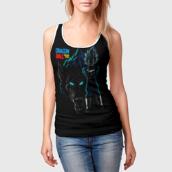 Женская майка 3D Dragon Ball Z Dark - фото 2