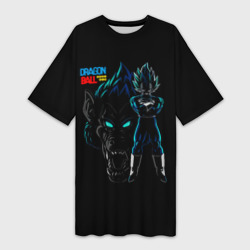 Платье-футболка 3D Dragon Ball Z Dark