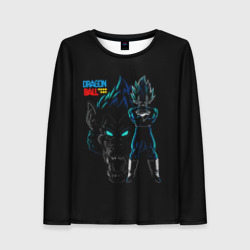 Женский лонгслив 3D Dragon Ball Z Dark