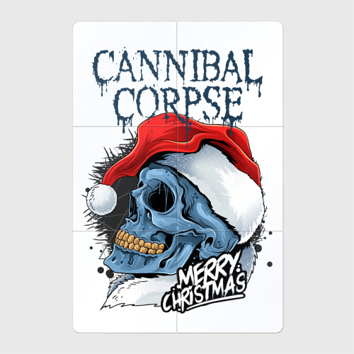 Магнитный плакат 2Х3 Cannibal Corpse Happy New Year