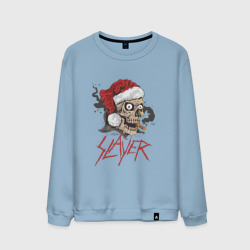 Мужской свитшот хлопок Slayer skull Santa