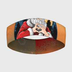 Повязка на голову 3D Santa love you
